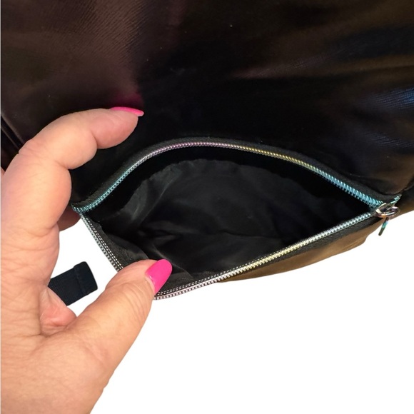 Iscream Black Rainbow zipper mini backpack - Picture 5 of 7